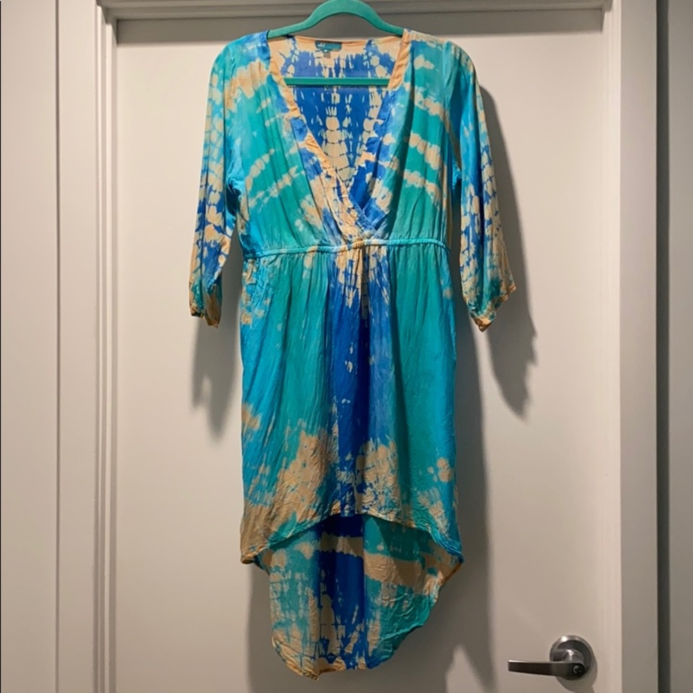 vfish Hi-Low Tie-Dye Dress